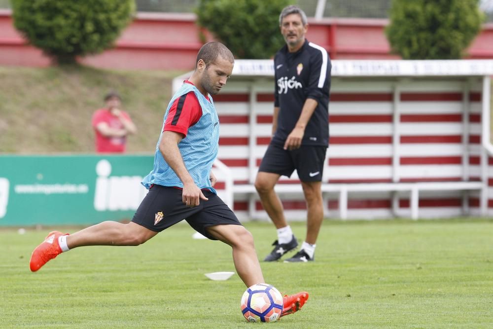 Entrenamiento del Sporting