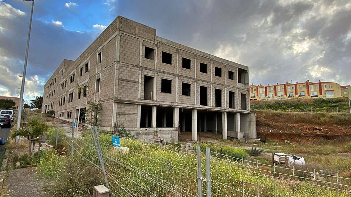 Edificio de El Sobradillo señalado por CC para un centro del Cabildo destinado personas con discapacidad psíquica.