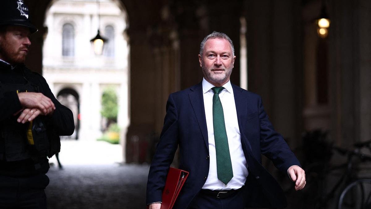 El ministro británico de Medio Ambiente, Alimentación y Asuntos Rurales, Steve Reed.