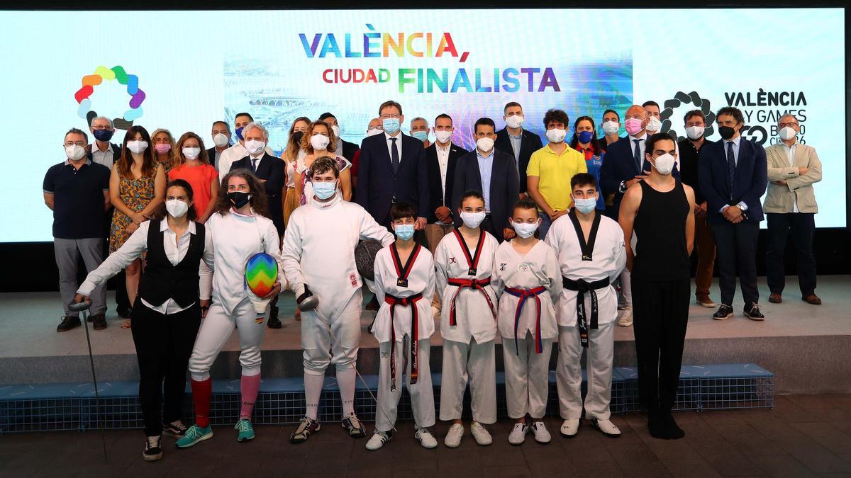 Presentación de la candidatura de València a los Gay Games.