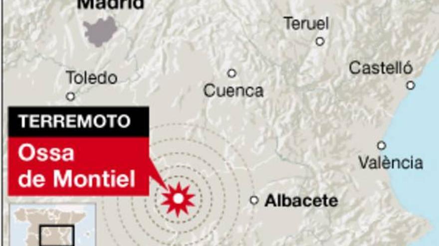 El terremoto de Ossa de Montiel, el de más intensidad desde el 2012