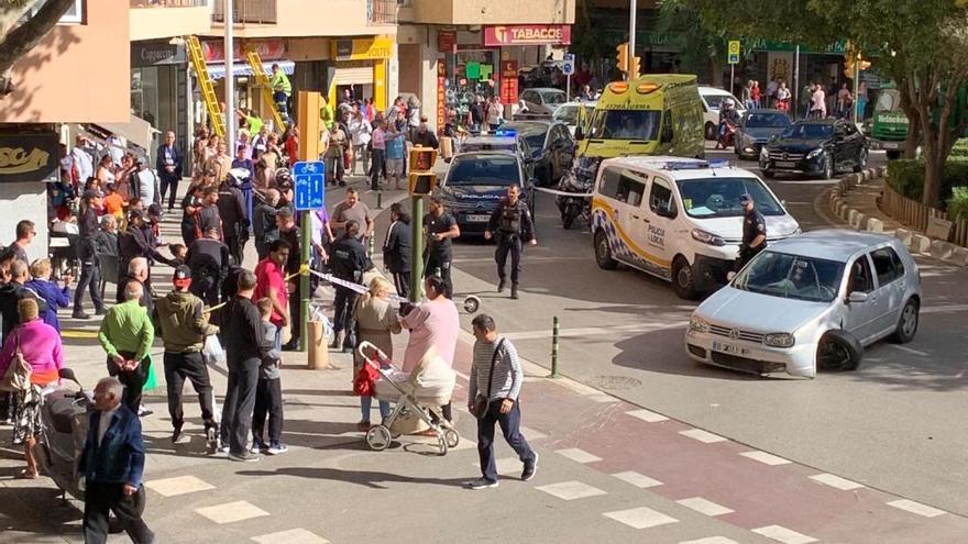 Detenidos por intentar atropellar a un hombre que iba en patinete en Son Gotleu