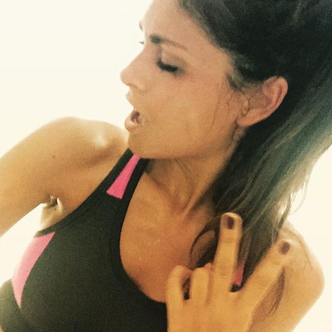 Linda Morselli, modelo y deportista