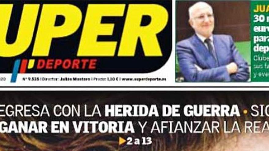 Esta es la portada de SUPER de este viernes