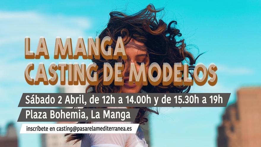 La Manga acoge un casting de modelos para desfilar en la Pasarela Mediterránea