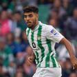 Chadi Riad, durante un partido con el Real Betis