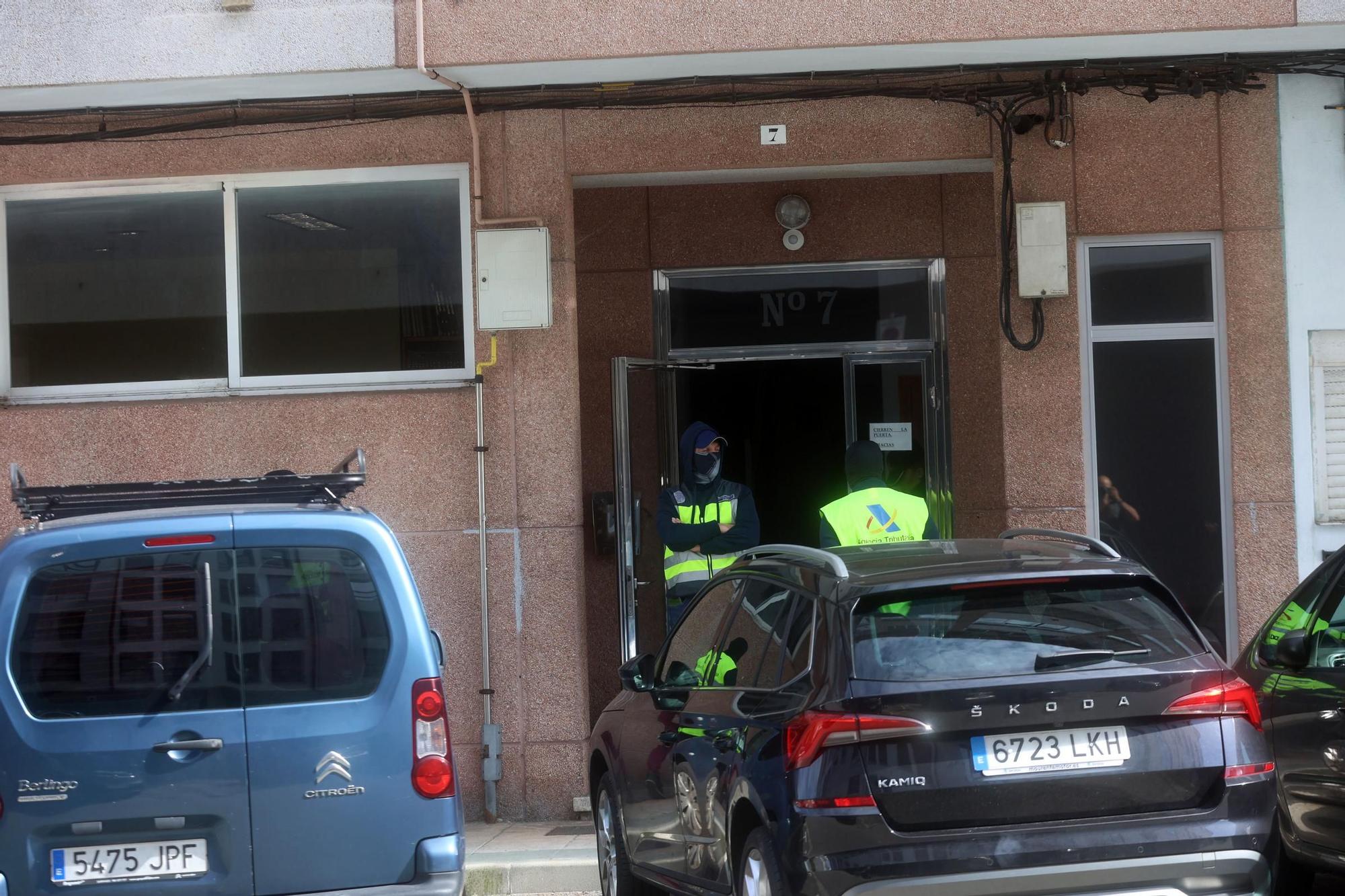 Operación antidroga en Vilagarcía