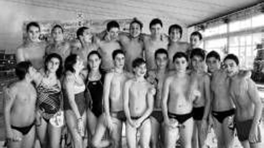 Equipo infantil del CN Don Benito Acuarun