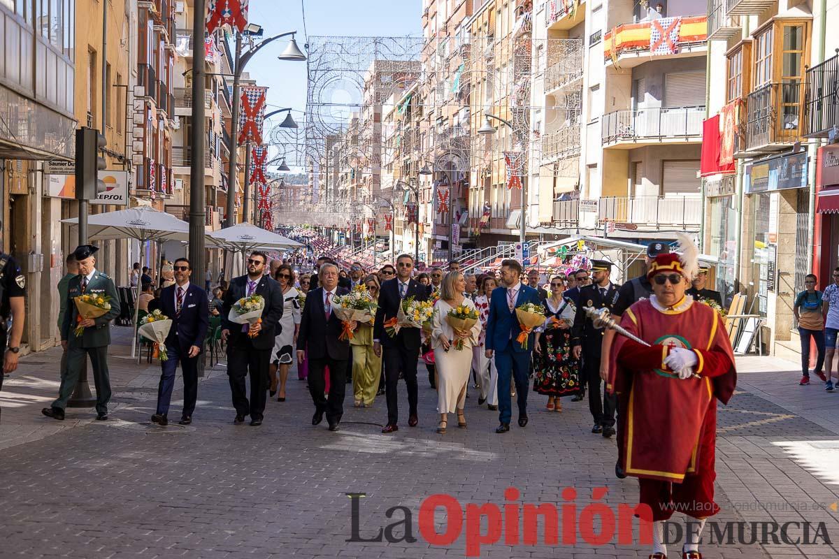 Ofrenda de flores a la Vera Cruz de Caravaca I