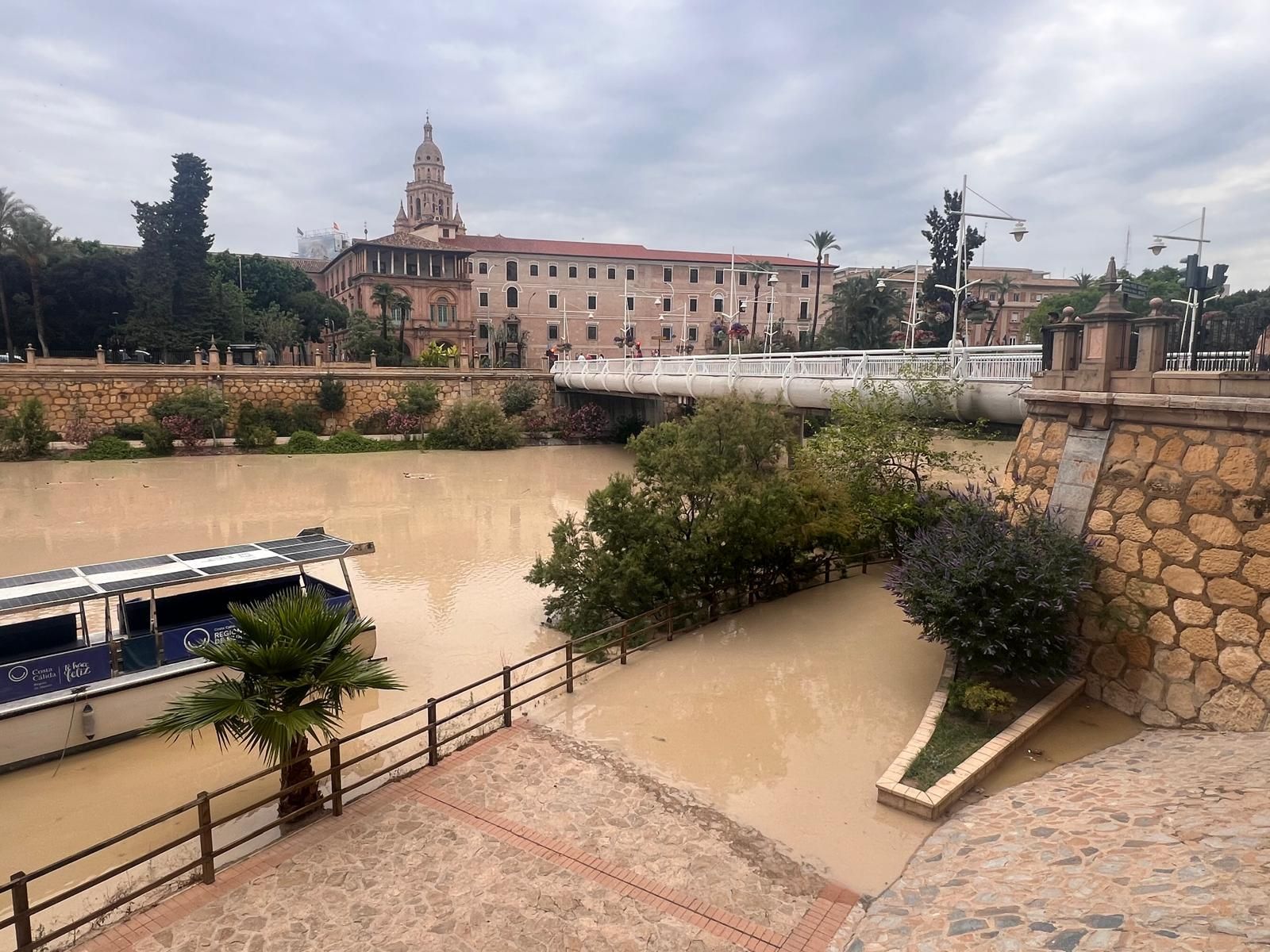 Las imágenes que ha dejado el temporal en la Región de Murcia