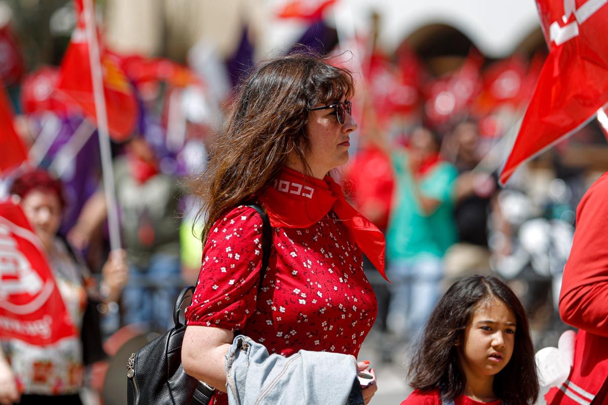 Manifestación del Día del Trabajo en Ibiza