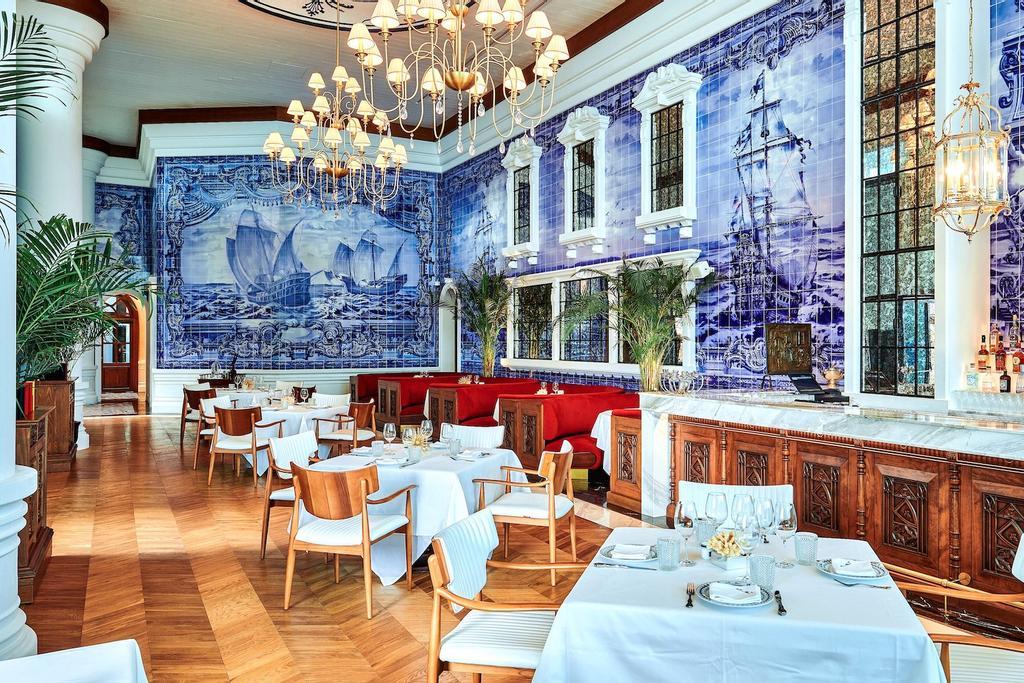 Interior del restaurante La Niña de Dubái