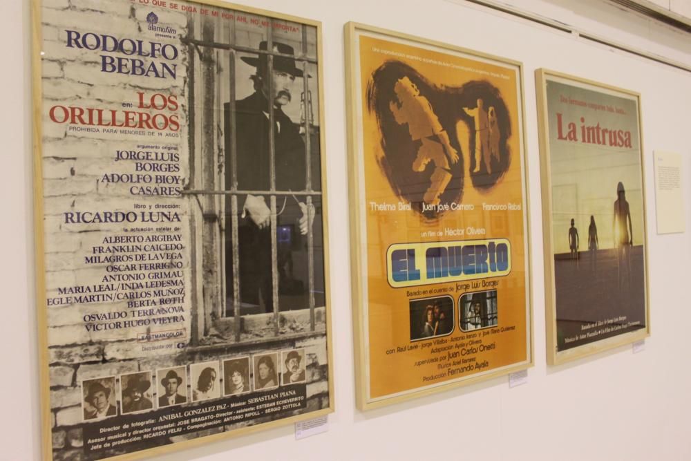 Borges visita el Museo de la Universidad de Alicante