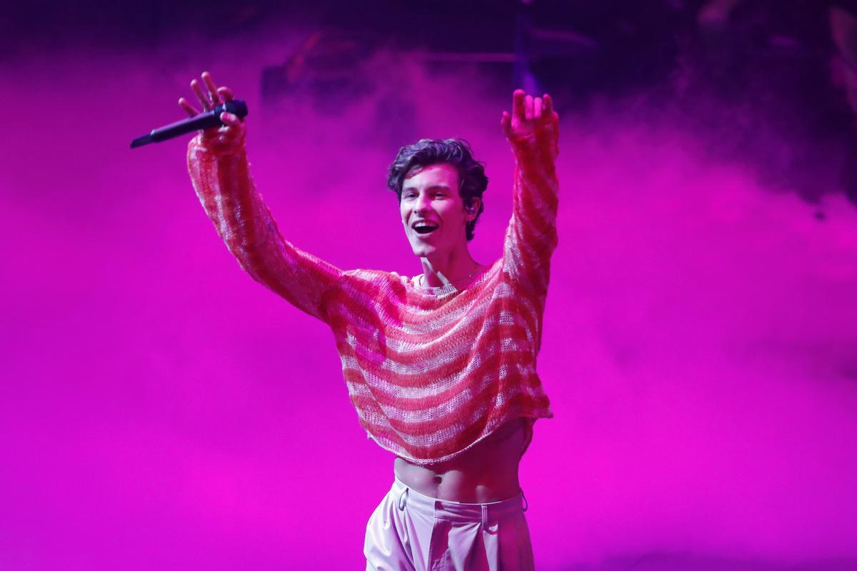 Shawn Mendes, en la gala de los premios MTV.