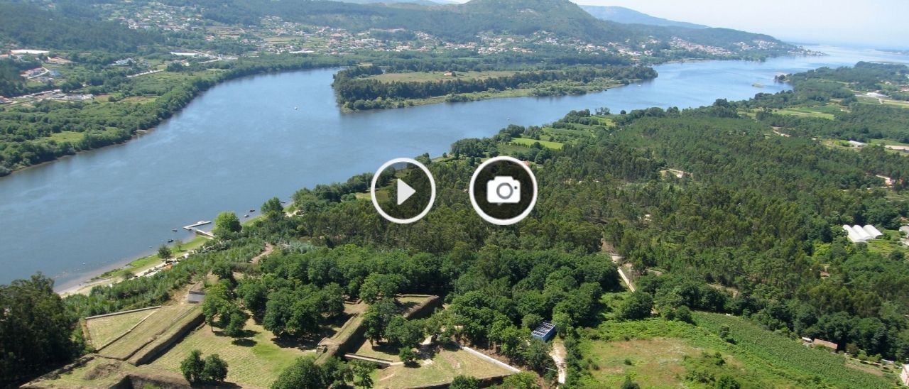 El proyecto contempla conectar con un puente peatonal y para ciclistas la fortaleza de Goián con O Castelinho de Vilanova de Cerveira