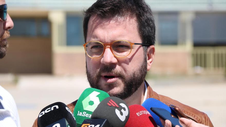 Aragonès no tanca la porta a facilitar l&#039;elecció d&#039;Iceta com a senador