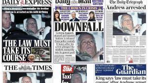 Pruebas de ADN, huellas dactilares y foto: Así fue la detención del expríncipe Andrés