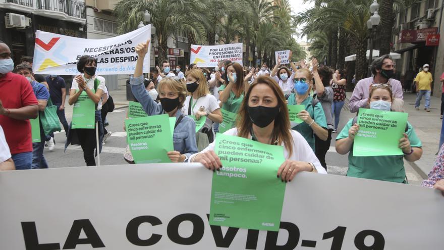 Los enfermeros convocan una manifestación contra la precariedad en los centros de salud