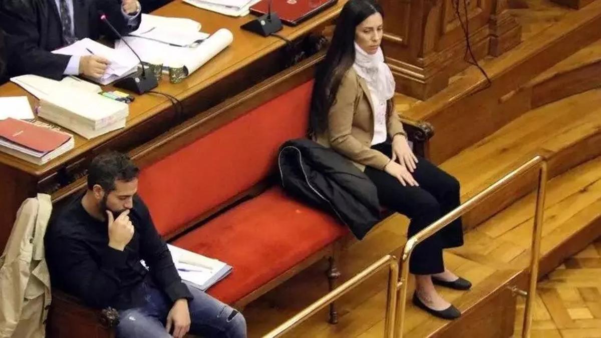 Albert López y Rosa Peral, en el juicio.