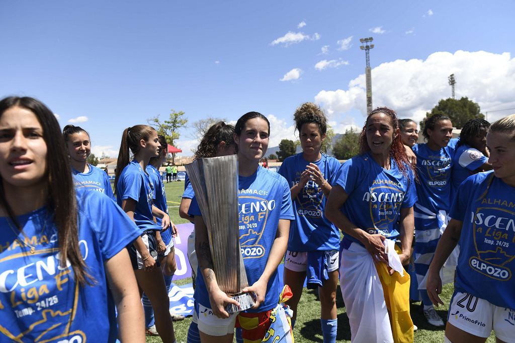 Así ha sido el ascenso del Alhama ElPozo a la Liga F, en imágenes