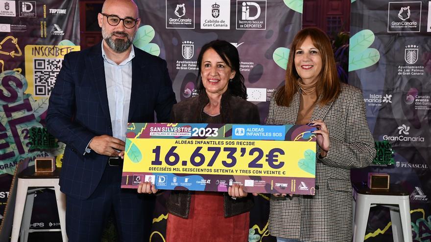 La San Silvestre reparte 83.366 euros solidarios a sus cinco ONGs benefiarias
