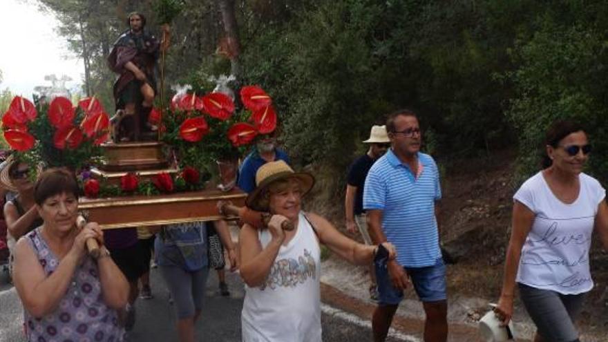 La pujada de Sant Roc és tota una festa.