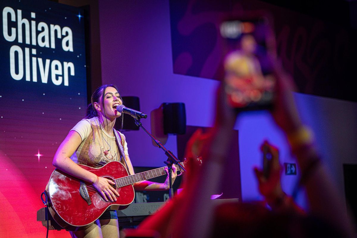 Chiara Oliver actúa en los Secret Show de Les Nits de Barcelona, en la Casa Seat