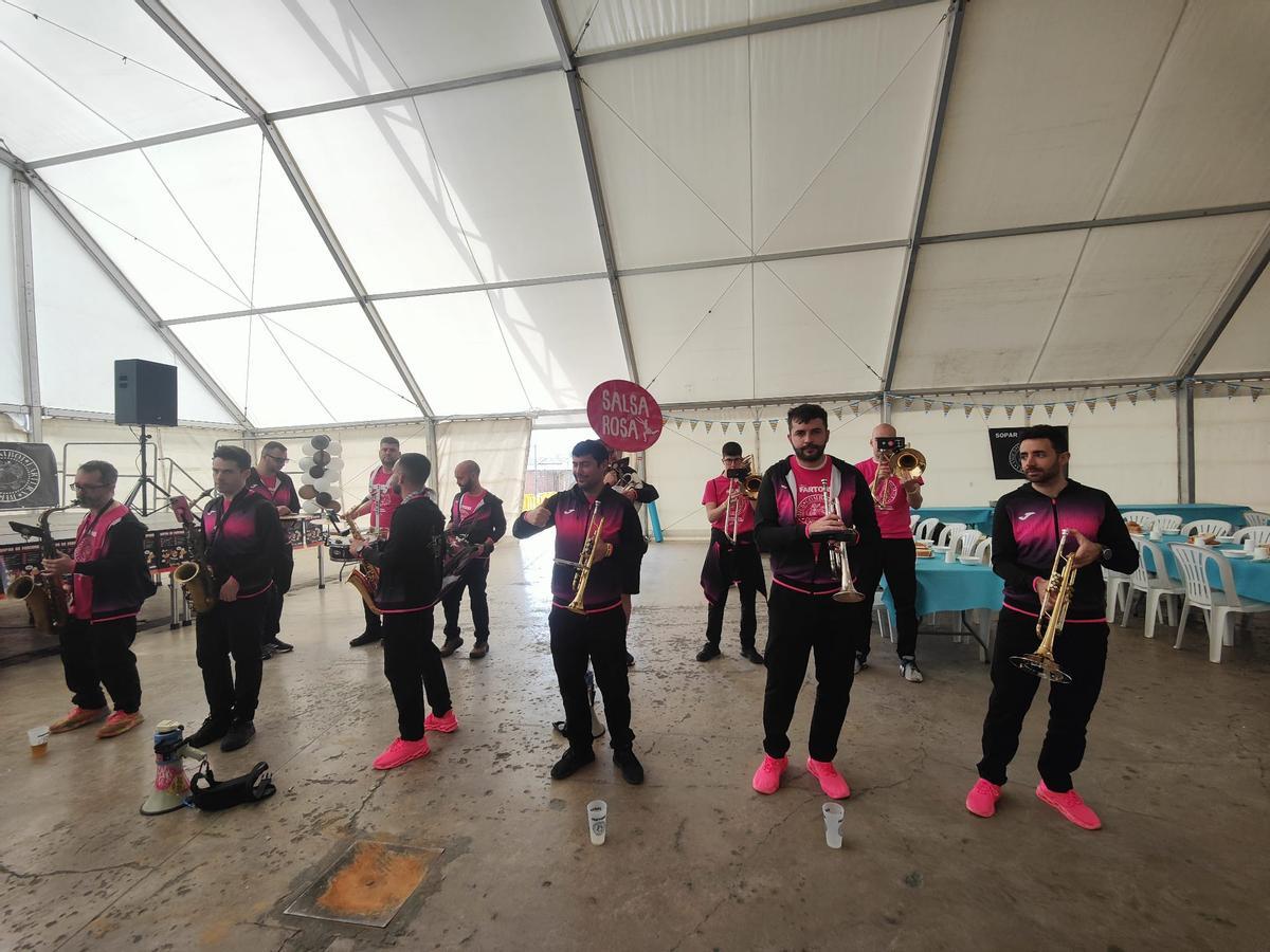 SOPAR FARTONS/xaranga recibimiento