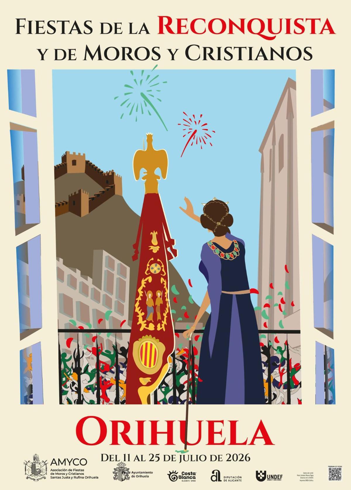 Cartel de las fiestas de la Reconquista 2026