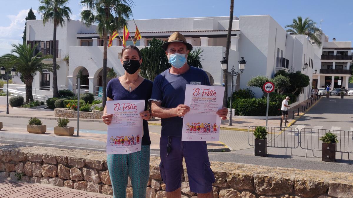 Cristina Ribas y Guisante, ayer, en la presentación del Festín.