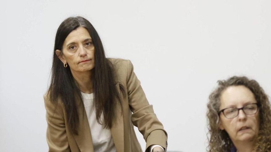 Yasmina Triguero, en un Pleno. | MIKI LÓPEZ