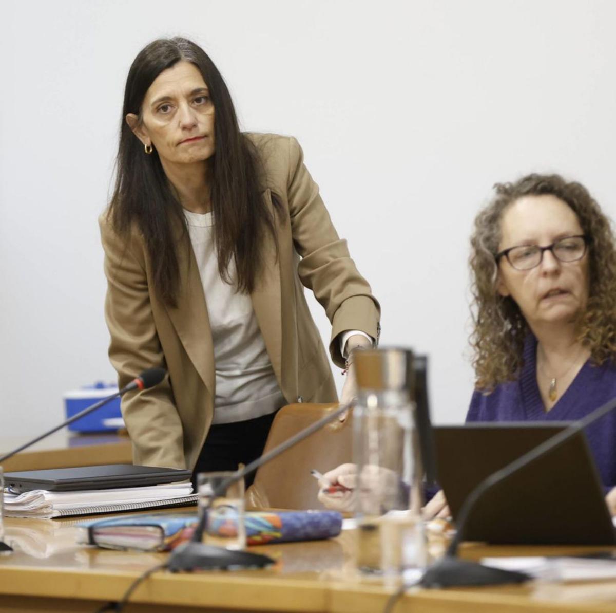 Yasmina Triguero, en un Pleno.  | MIKI LÓPEZ