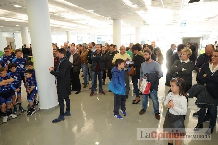 Presentación del Valverde Team en Murcia