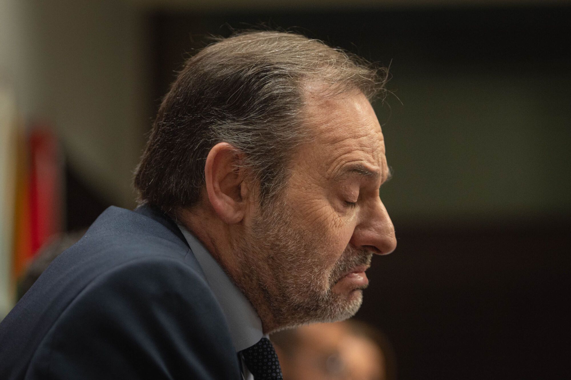 José Luis Ábalos comparece en el Parlamento de Canarias