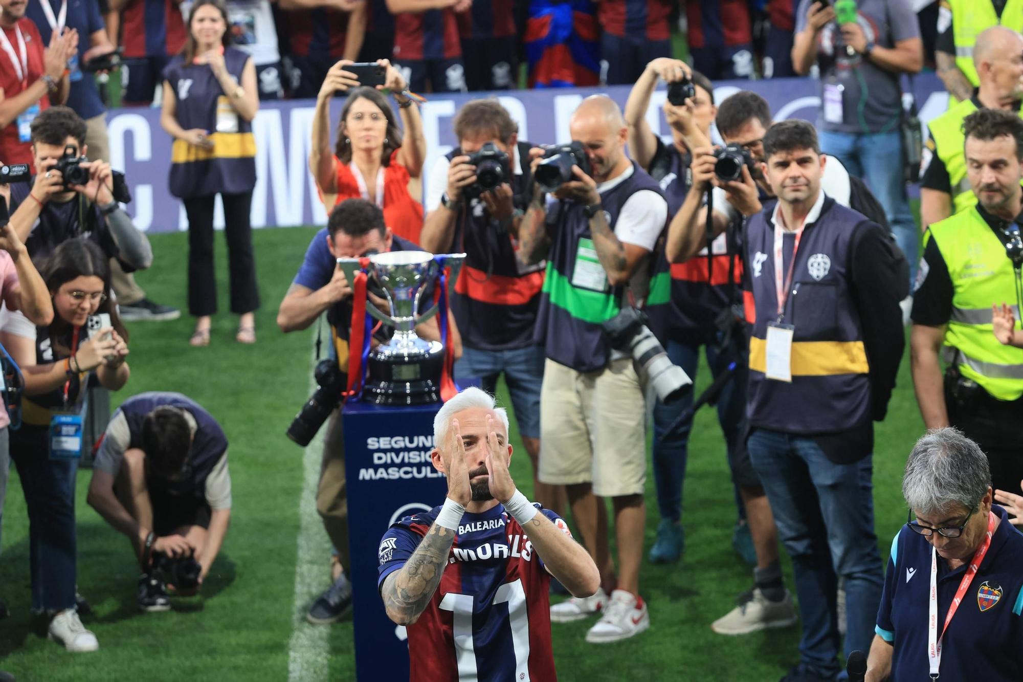 Las mejores imágenes de la celebración del Levante en el Ciutat