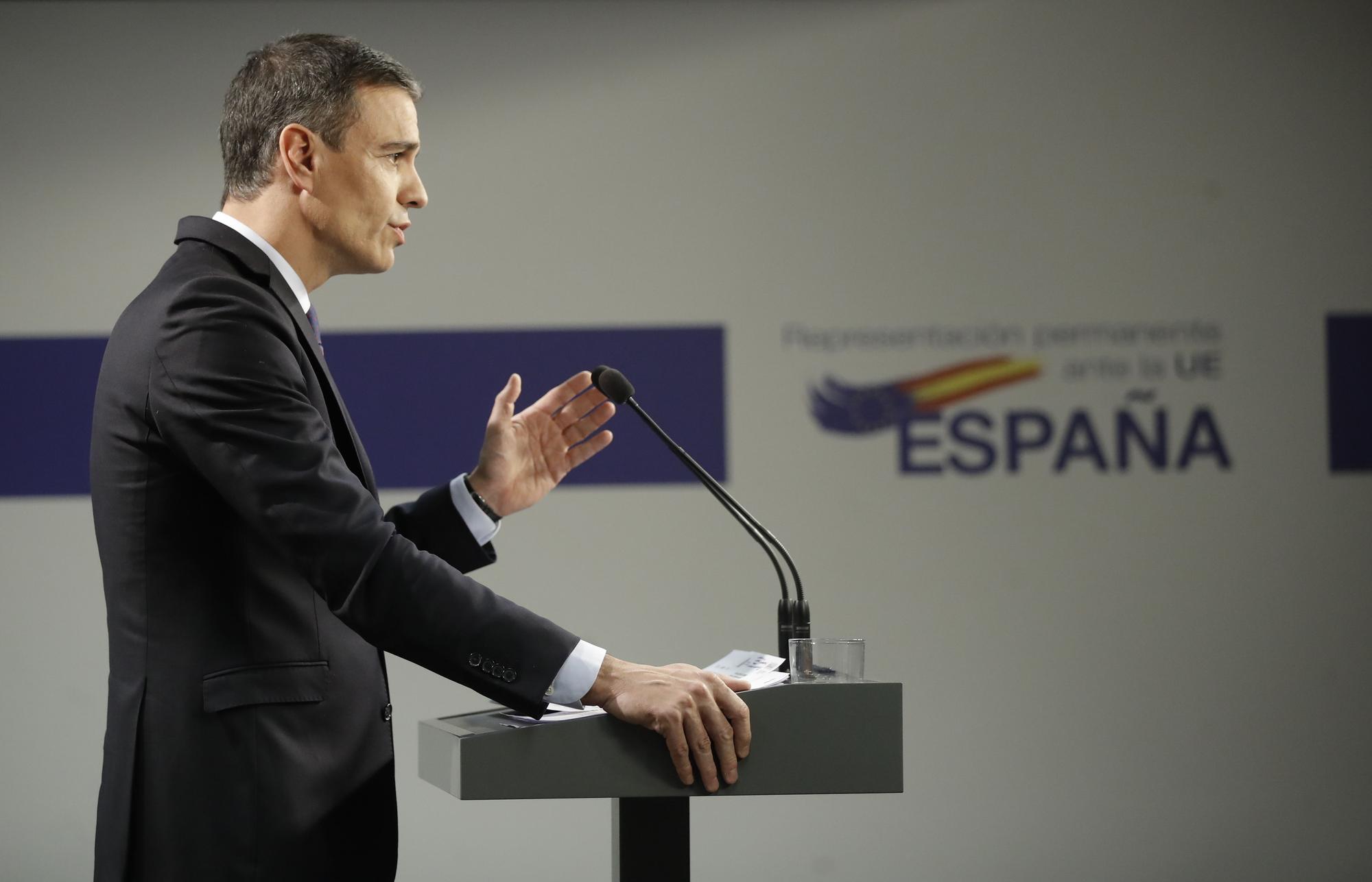 Pedro Sánchez Bruselas