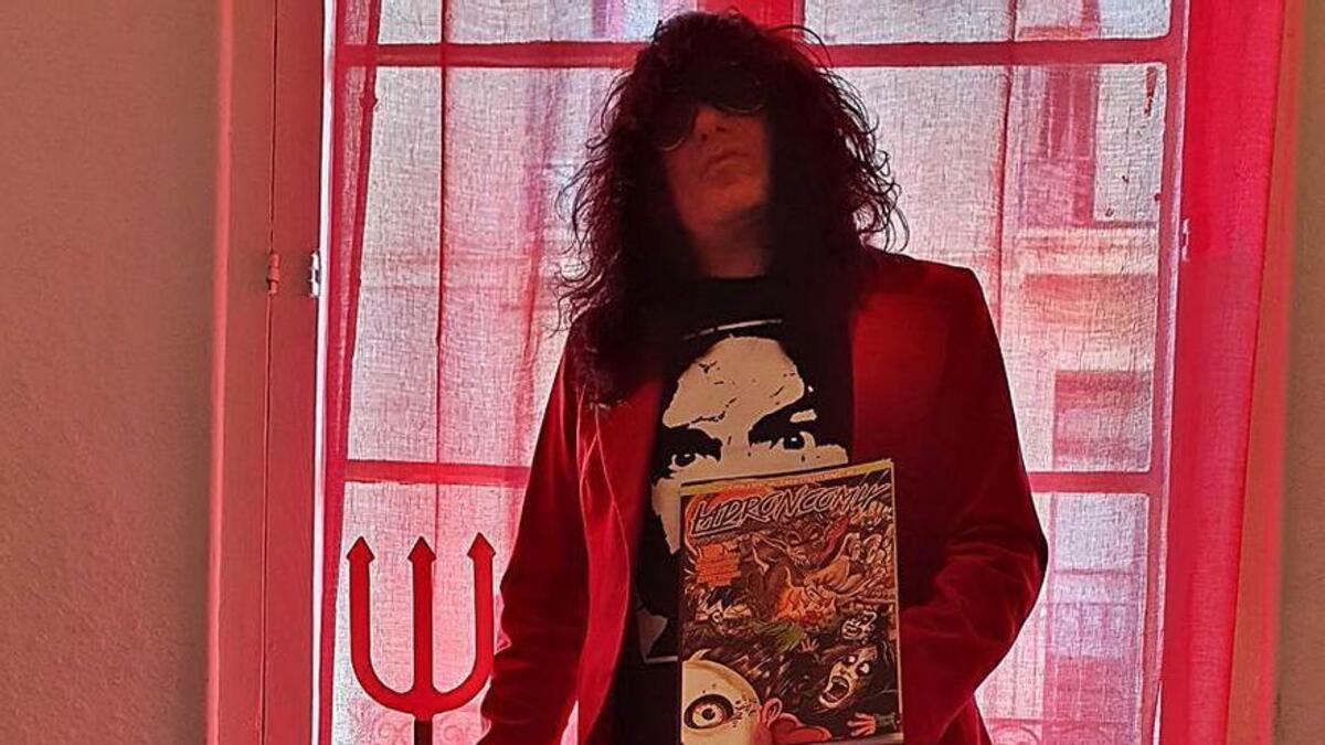 El guionista y dibujante de cómic alicantino Ladrón.