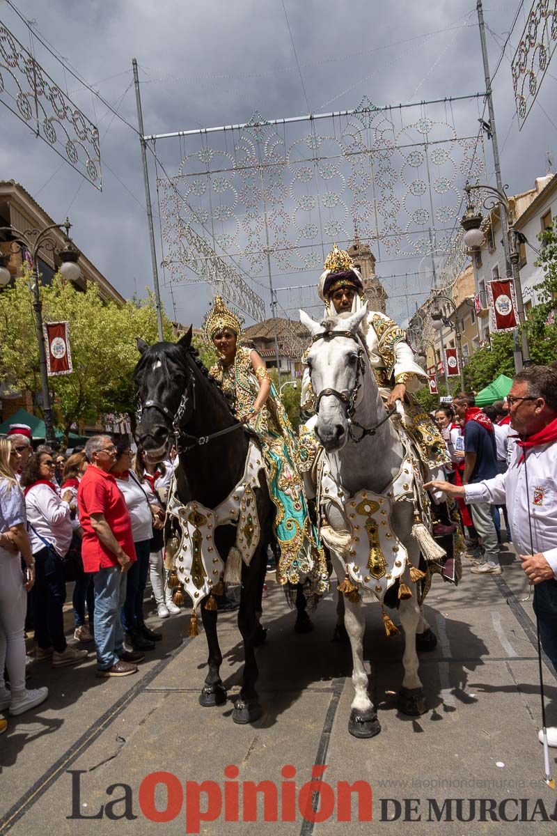 Moros y Cristianos en la mañana del día dos en Caravaca