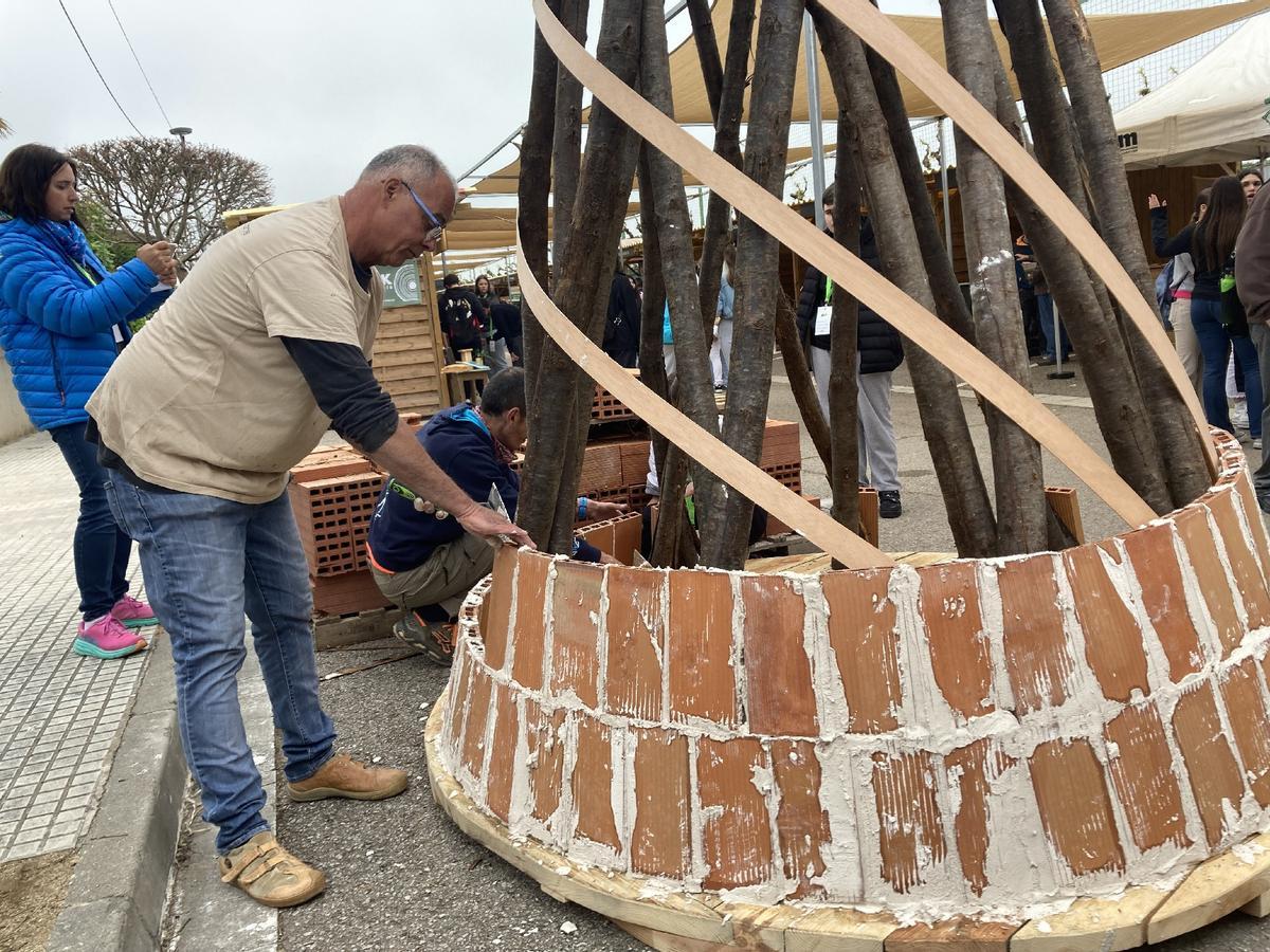 Mostra d’una construcció a la fira de l’any passat