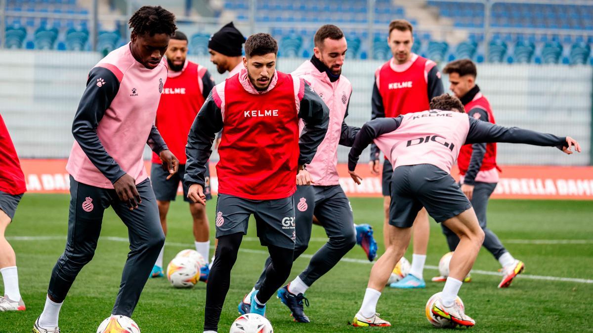 El Espanyol prepara el partido ante el Villarreal