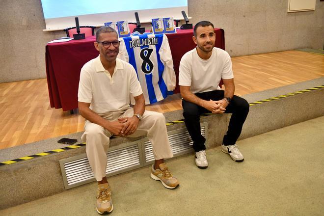 Djalminha presenta su libro en A Coruña
