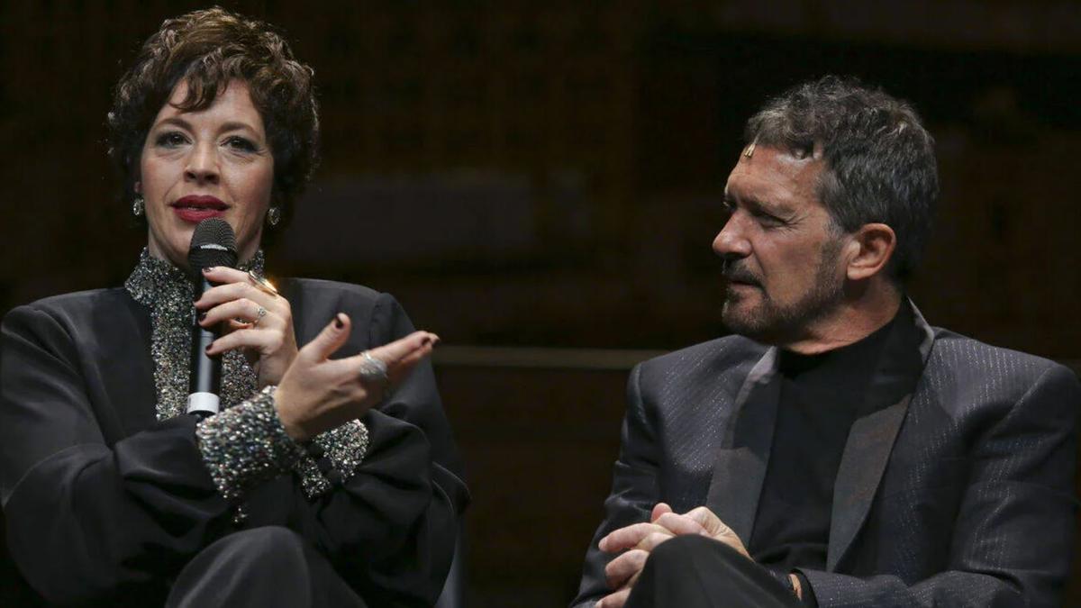 Marta Ribera i Antonio Banderas