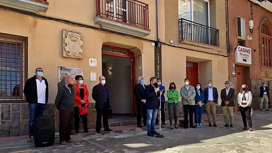 Inauguración de la Casa de Cultura de Aguarón. | SERVICIO ESPECIAL