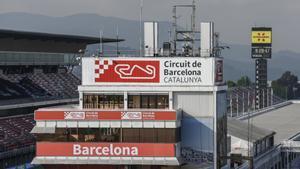 Una imagen de la torre de control del Circuit de Barcelona-Catalunya