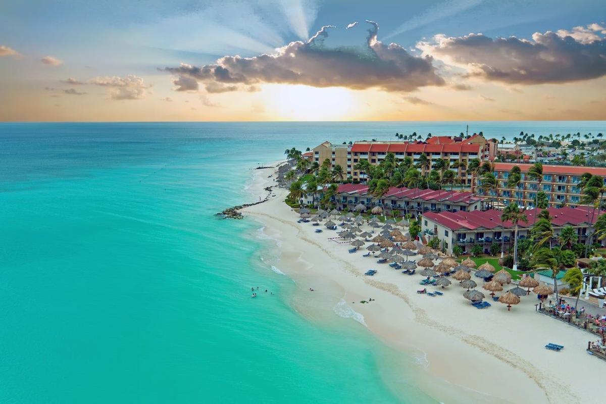 Playa de Aruba, El Caribe