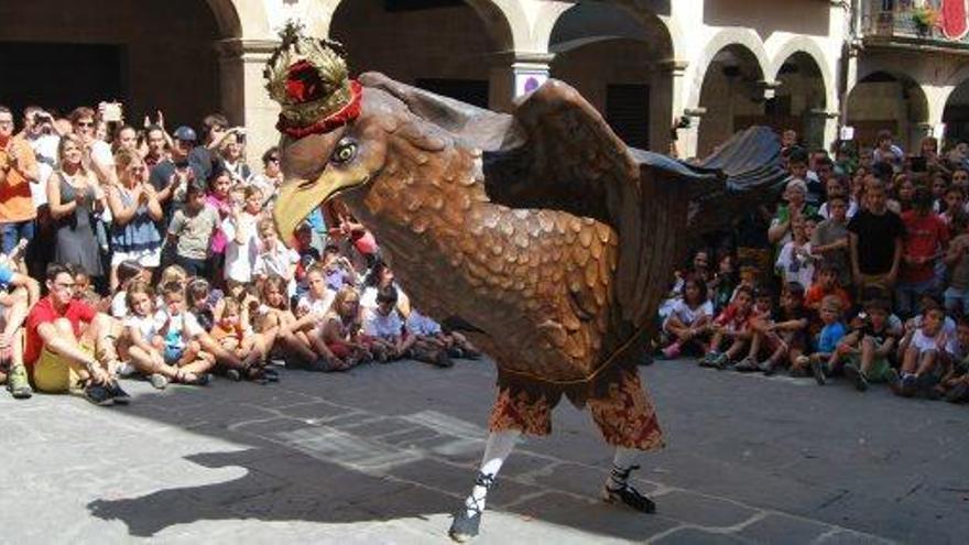 Ball de l&#039;àliga en el marc de l&#039;edició passada de la Festa Major de Solsona, el 8 de setembre de l&#039;any passat