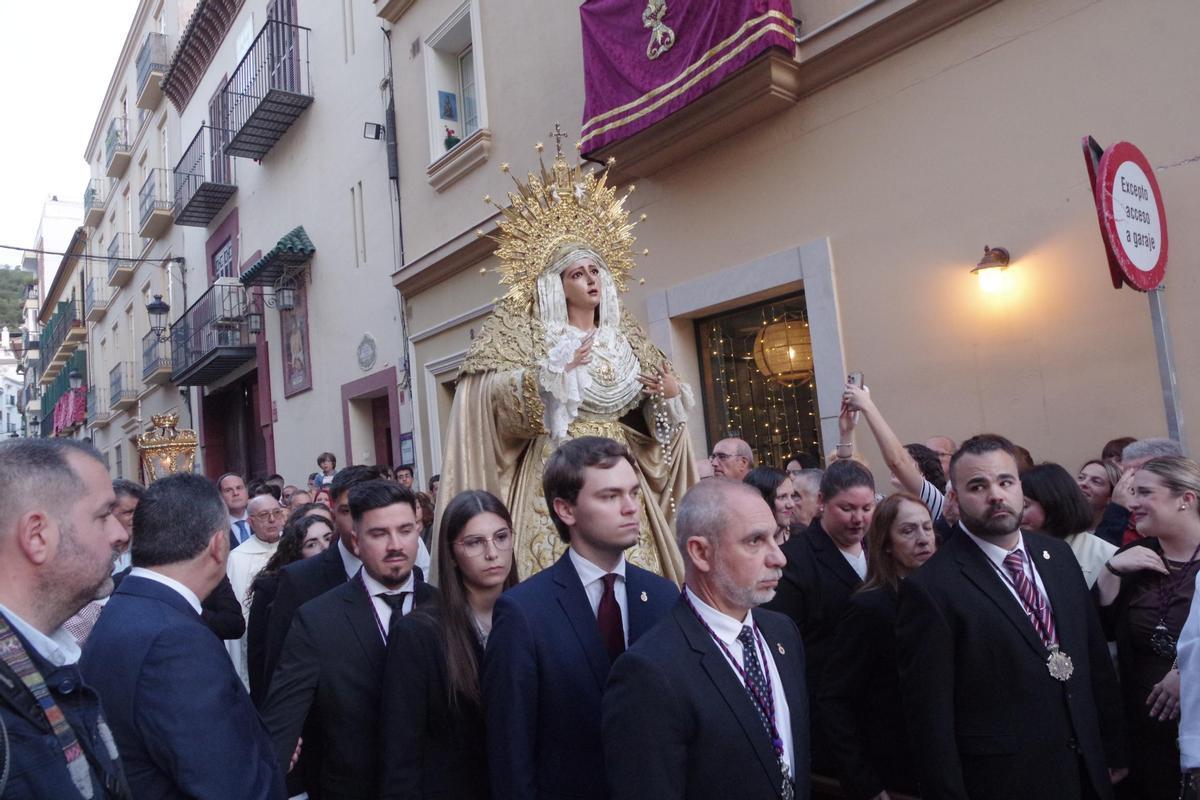 Inauguración de la capilla del Rescate en la calle Agua