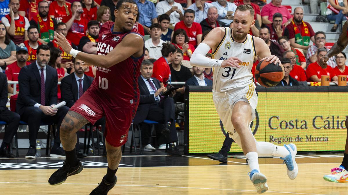 Final de la Liga Endesa: UCAM Murcia - Real Madrid, en imágenes