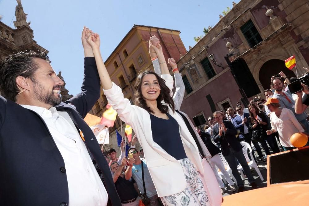 Inés Arrimadas en Murcia