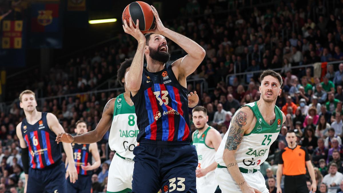 Nikola Mirotic se exhibió ante el Zalgiris